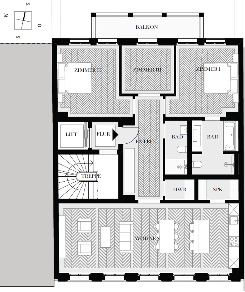 4 Zimmer Wohnung mit 118 m² in Potsdam – Bild 2