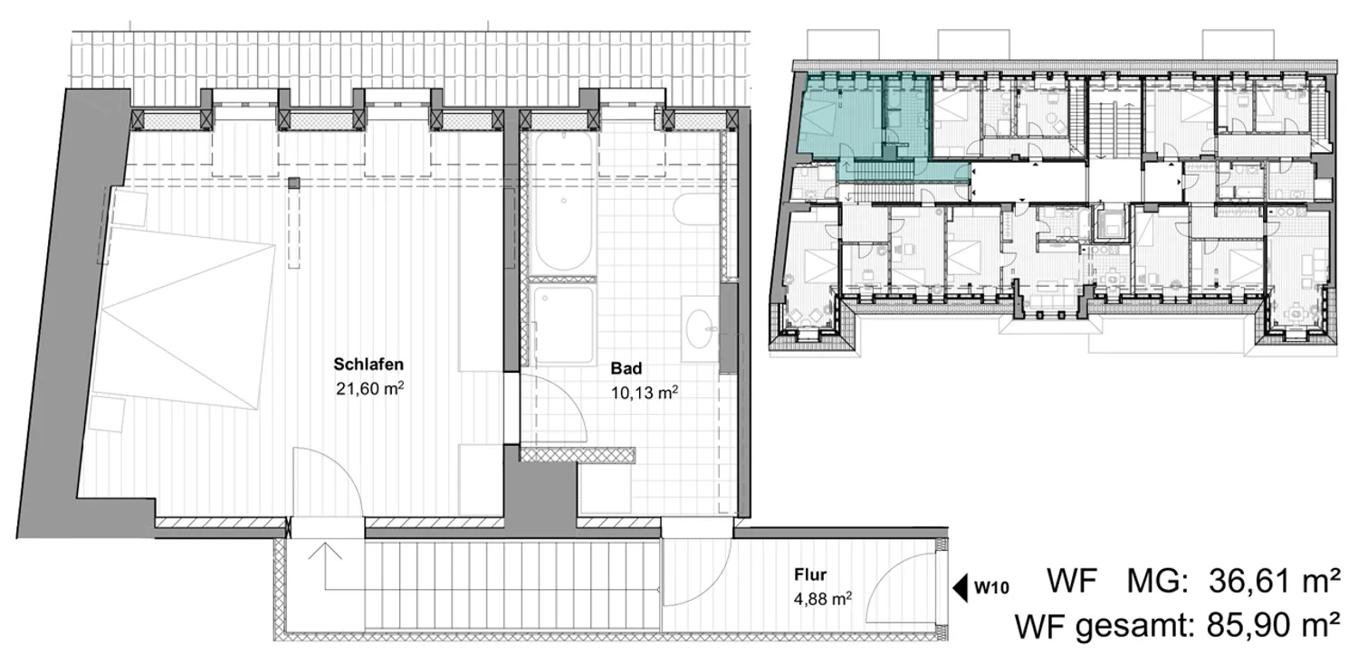 2 Zimmer Wohnung mit 86 m² in Pirna – Bild 9