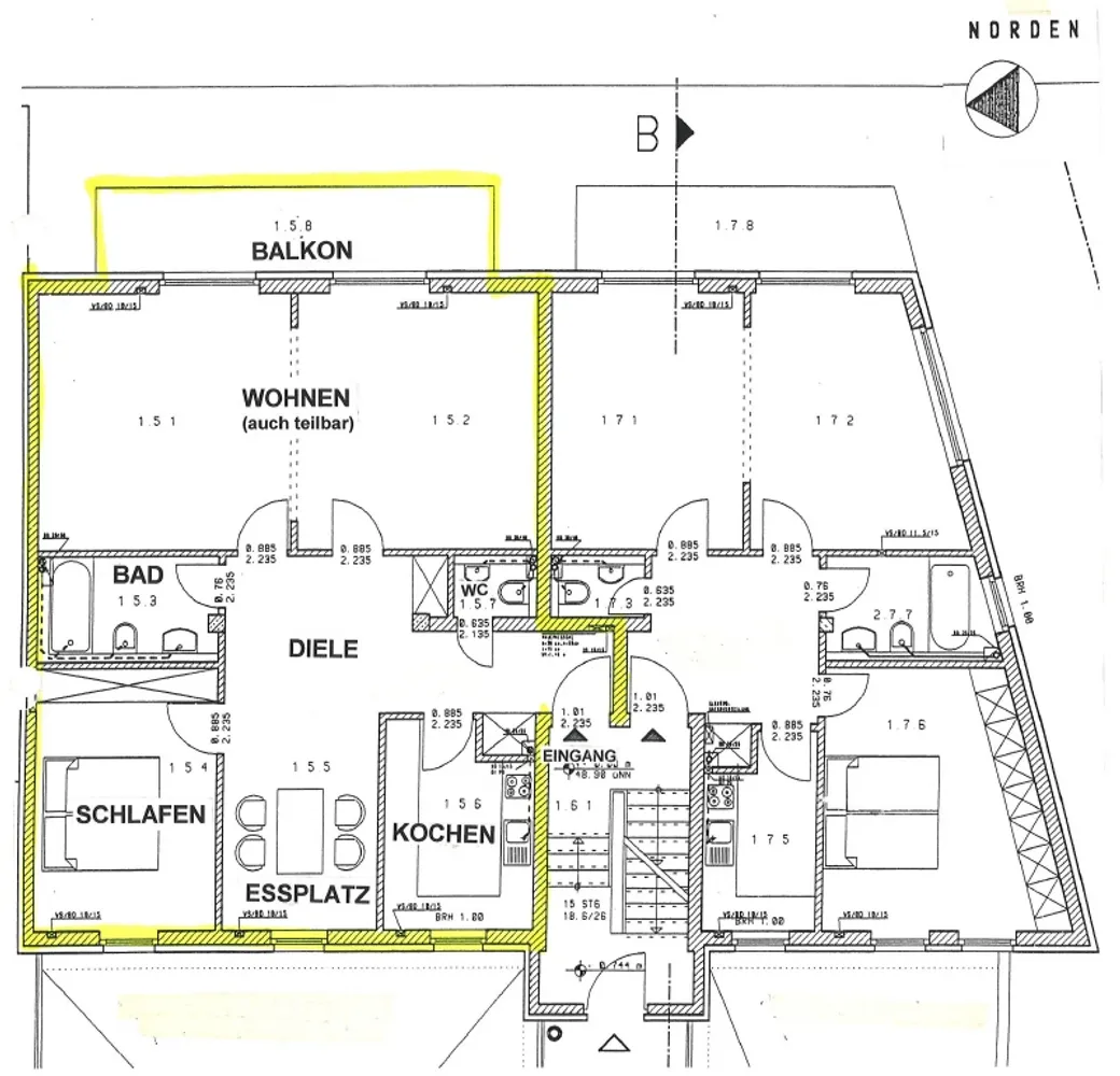 2 Zimmer Wohnung mit 101 m² in Mülheim an der Ruhr – Bild 5