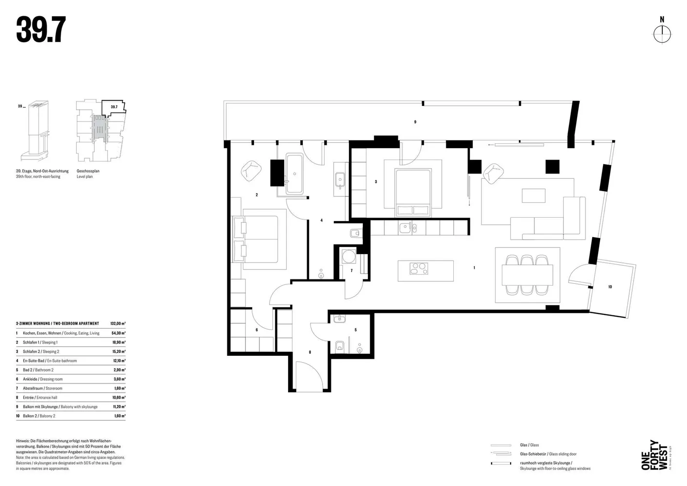 3 Zimmer Wohnung mit 133 m² in Frankfurt am Main – Bild 12