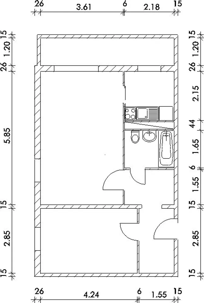 2 Zimmer Wohnung mit 52 m² in Berlin – Bild 9