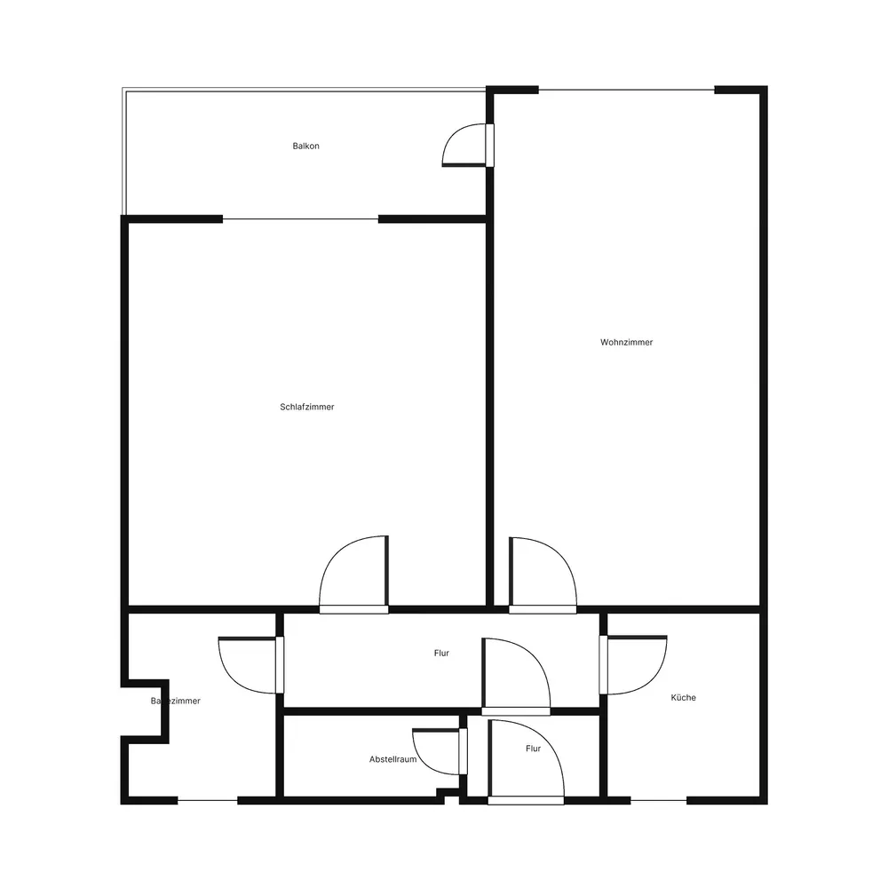 2 Zimmer Wohnung mit 55 m² in Braunschweig – Bild 6