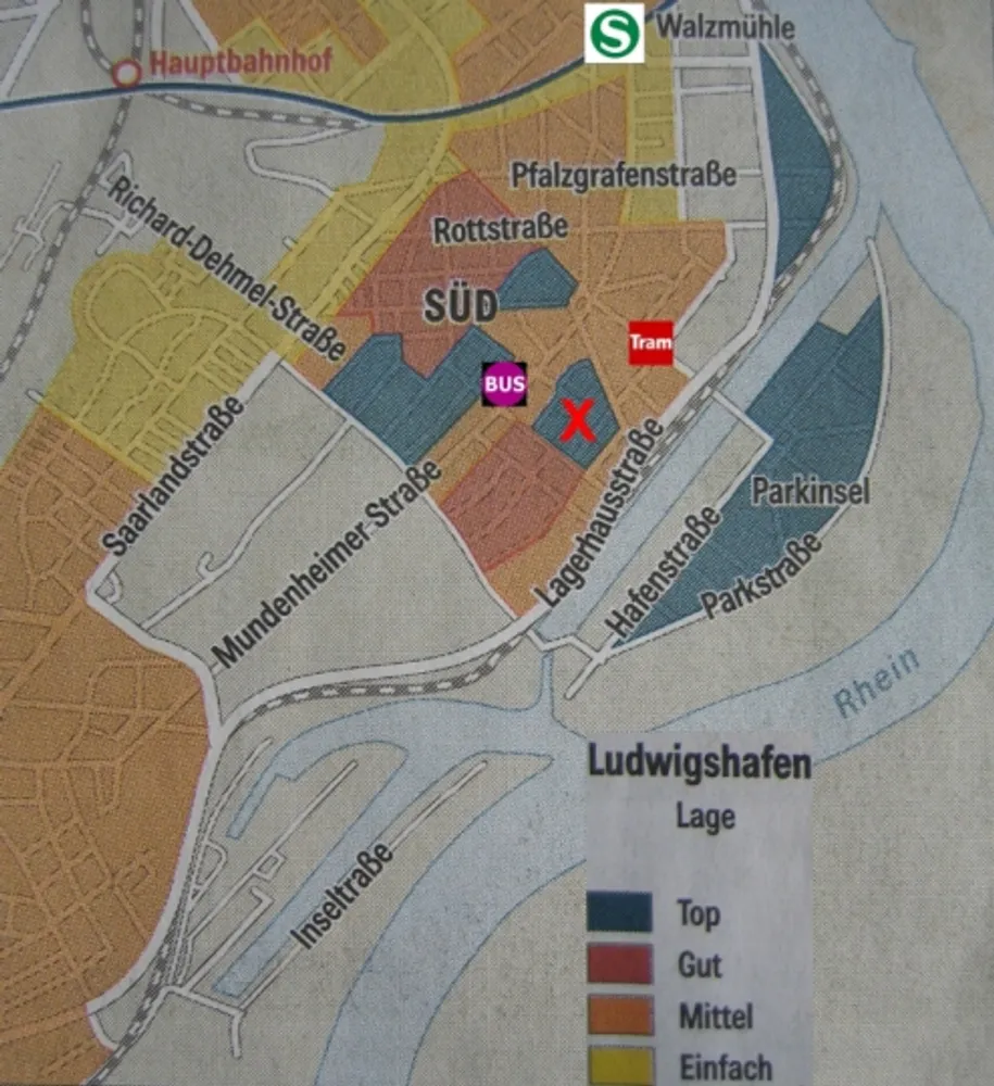 3 Zimmer Wohnung mit 80 m² in Ludwigshafen am Rhein – Bild 4