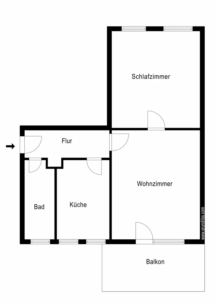 2 Zimmer Wohnung mit 52 m² in Berlin – Bild 5