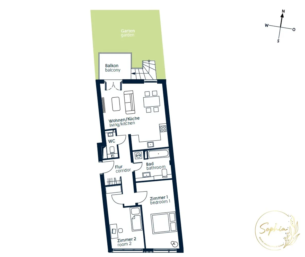 3 room apartment with 72 m² in Berlin – Photo 6