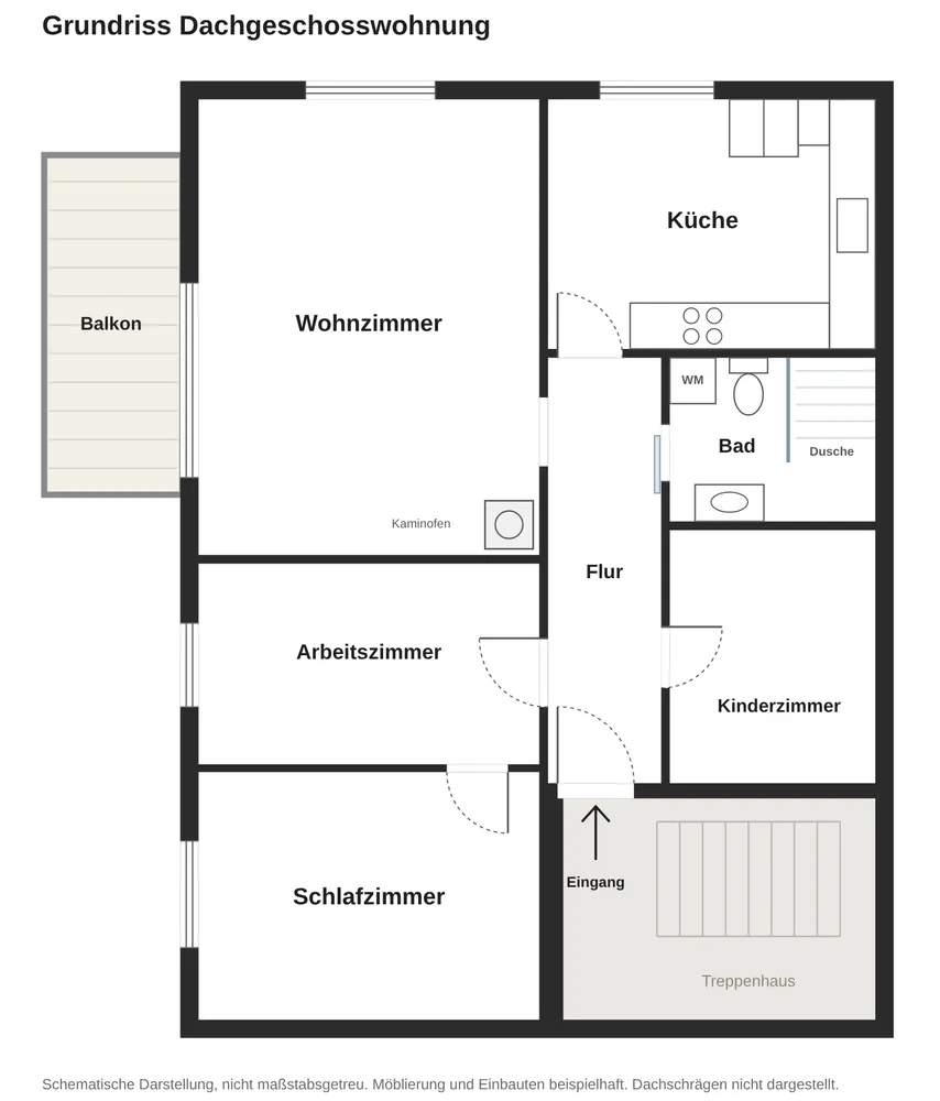 4 Zimmer Wohnung mit 89 m² in Braunschweig – Bild 1