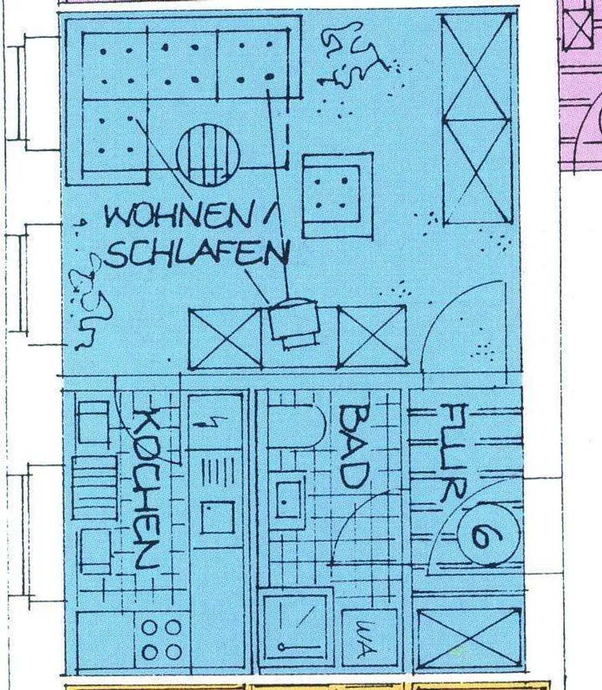 1 Zimmer Wohnung mit 32 m² in Chemnitz – Bild 5