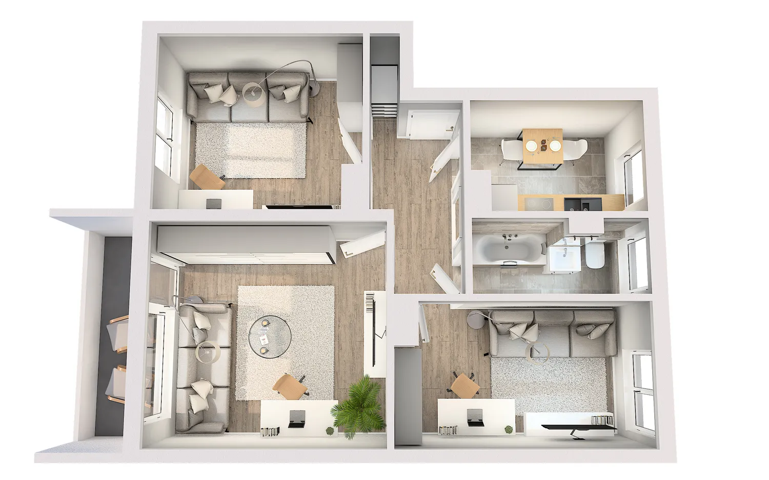 1 Zimmer Wohnung mit 29 m² in Dresden – Bild 12