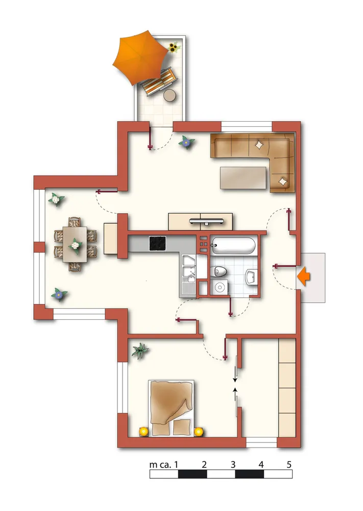 2 Zimmer Wohnung mit 73 m² in Wurzen – Bild 9