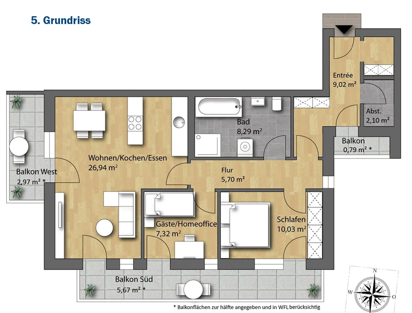 3 Zimmer Wohnung mit 79 m² in Straubing – Bild 8