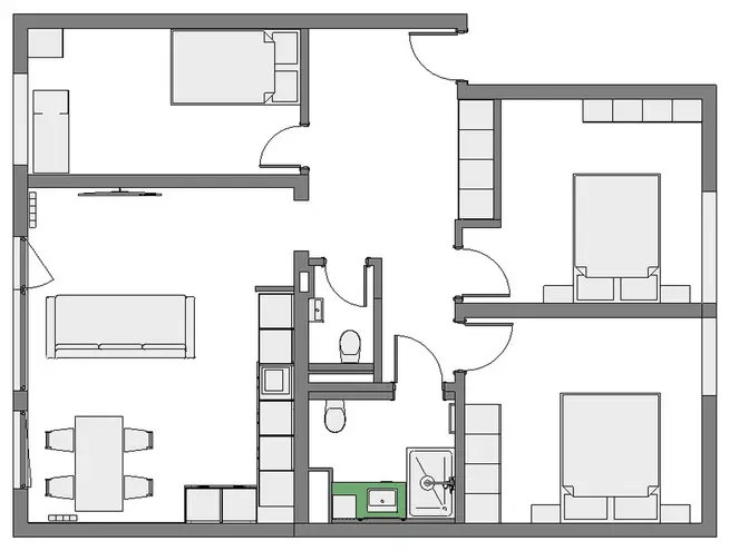 4 Zimmer Wohnung mit 92 m² in Mülheim an der Ruhr – Bild 9