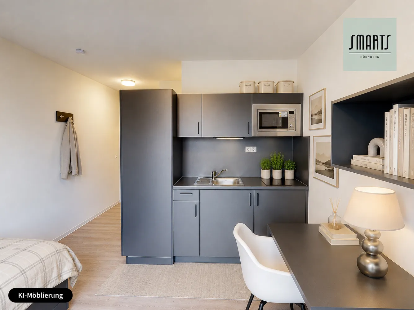 1 Zimmer Wohnung mit 20 m² in Nürnberg – Bild 3