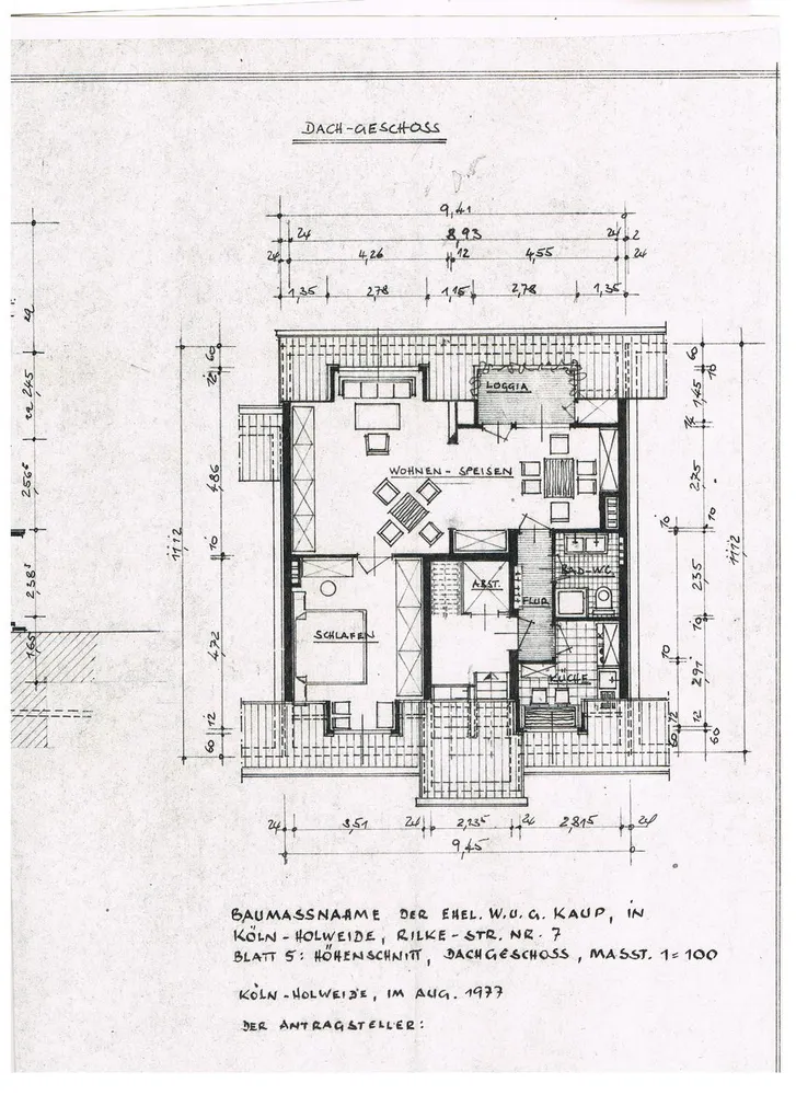 3 Zimmer Wohnung mit 85 m² in Köln – Bild 1