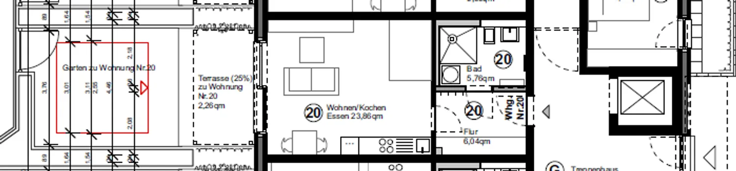 1 Zimmer Wohnung mit 38 m² in Münster – Bild 9