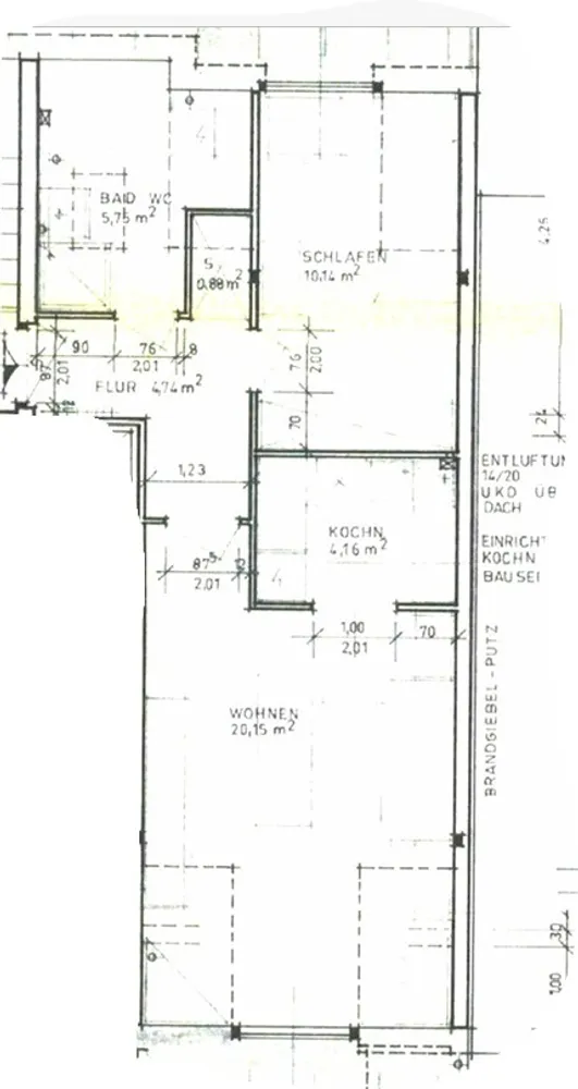 2 Zimmer Wohnung mit 41 m² in Wiesbaden – Bild 8