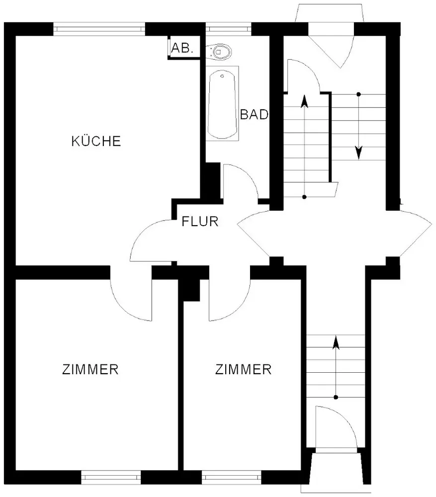 2 Zimmer Wohnung mit 53 m² in Herne – Bild 3