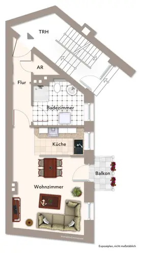 1 Zimmer Wohnung mit 40 m² in Magdeburg – Bild 9