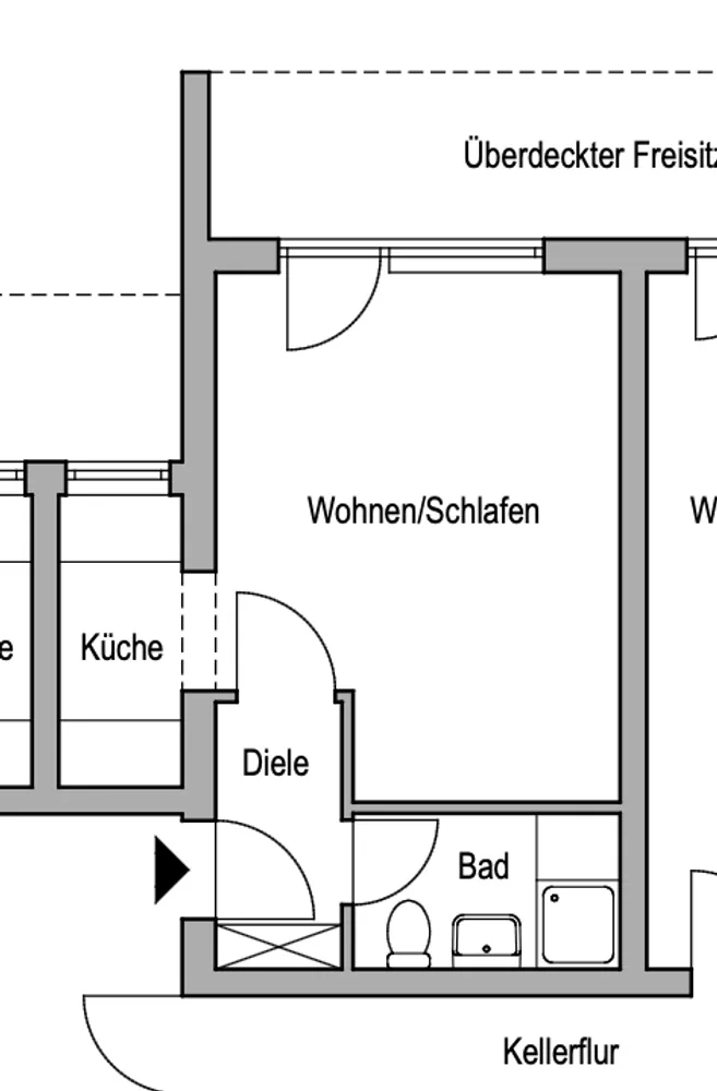 1 Zimmer Wohnung mit 32 m² in Wuppertal – Bild 8