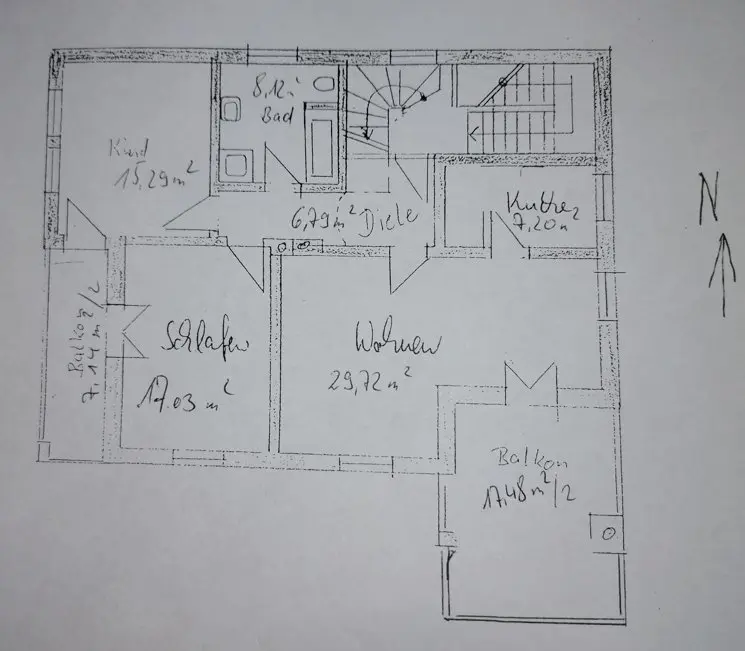 3 Zimmer Wohnung mit 96 m² in Weilheim in Oberbayern – Bild 5
