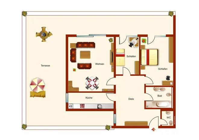 3 Zimmer Wohnung mit 119 m² in München – Bild 11