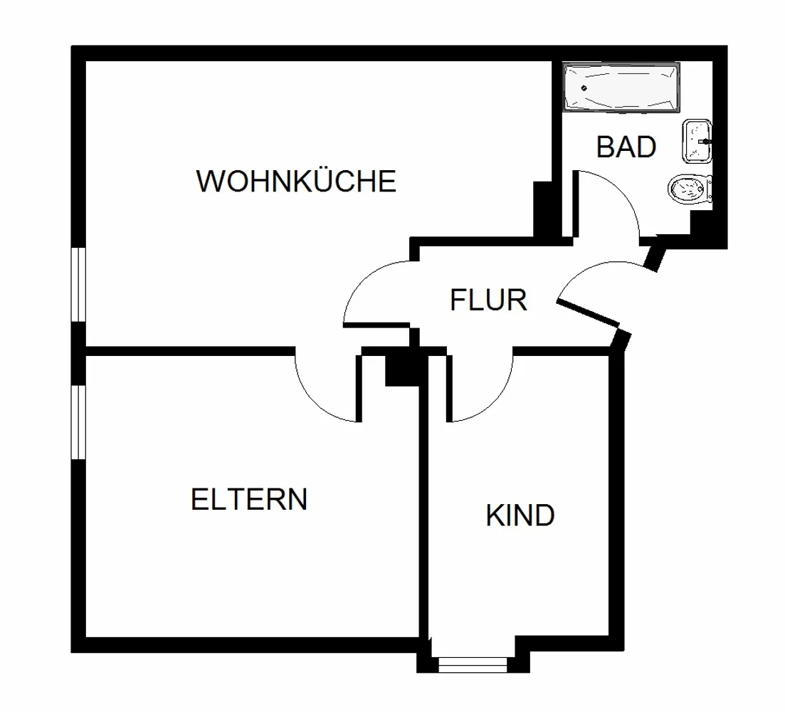 2 Zimmer Wohnung mit 47 m² in Gelsenkirchen – Bild 6