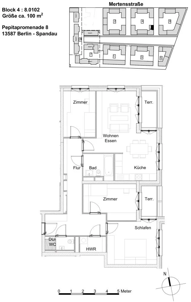 4 Zimmer Wohnung mit 100 m² in Berlin – Bild 7