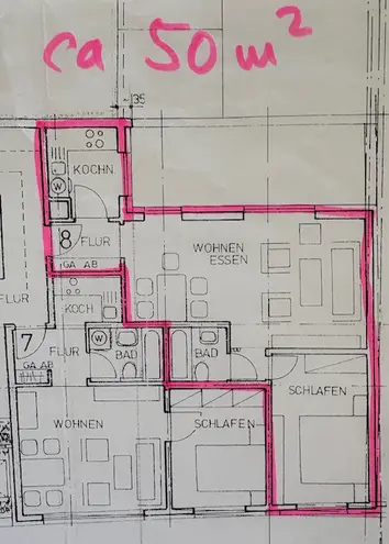 2 Zimmer Wohnung mit 50 m² in Nürnberg – Bild 12