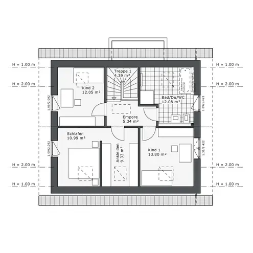 5 Zimmer Haus mit 136 m² in Wuppertal – Bild 3