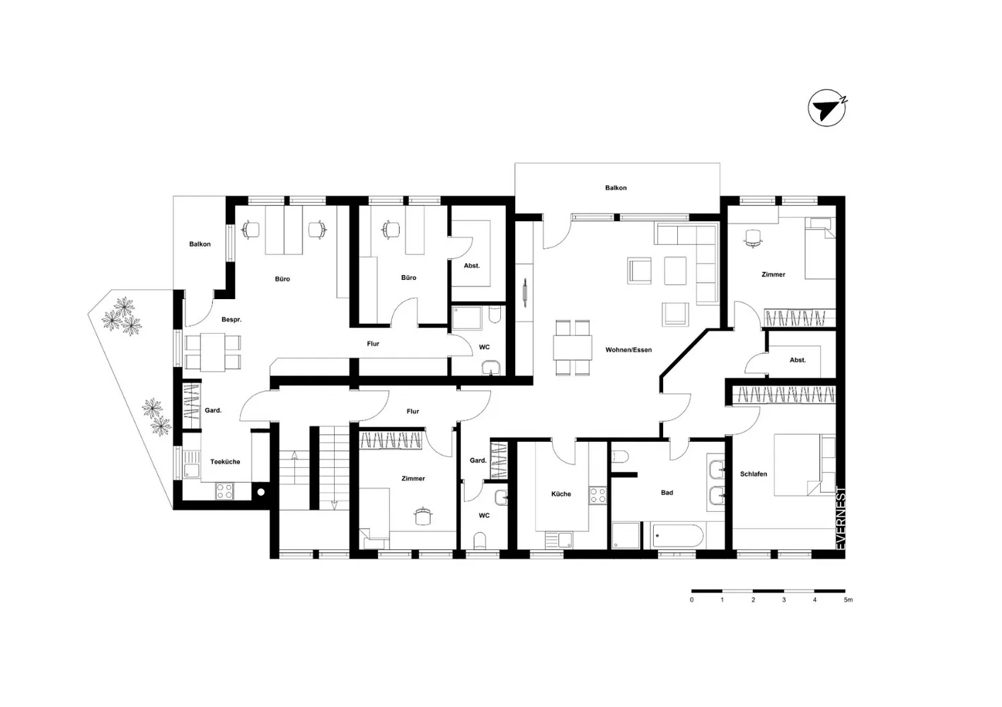 4 Zimmer Wohnung mit 131 m² in Schwetzingen – Bild 5