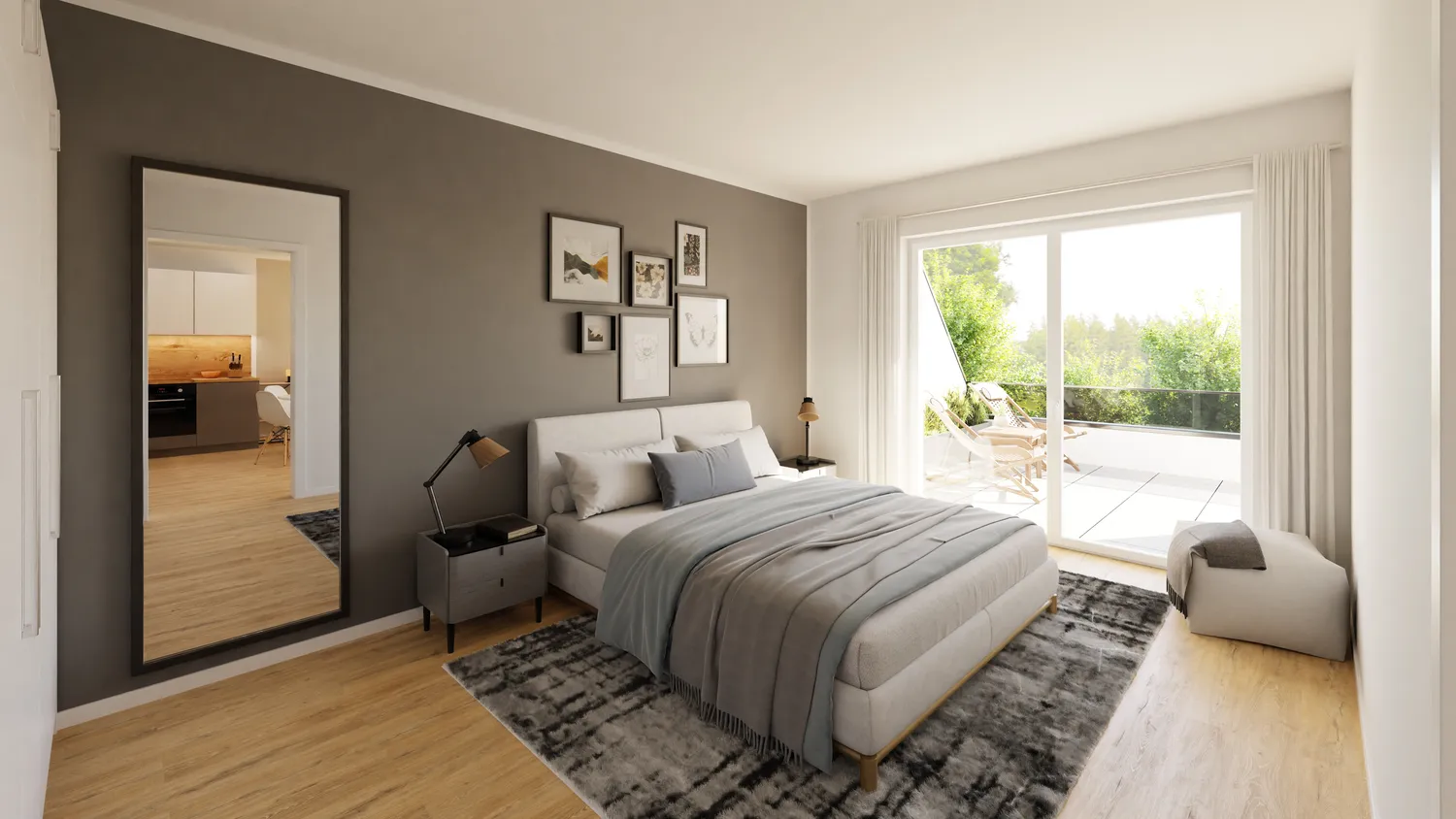 2 Zimmer Wohnung mit 61 m² in Augsburg – Bild 3