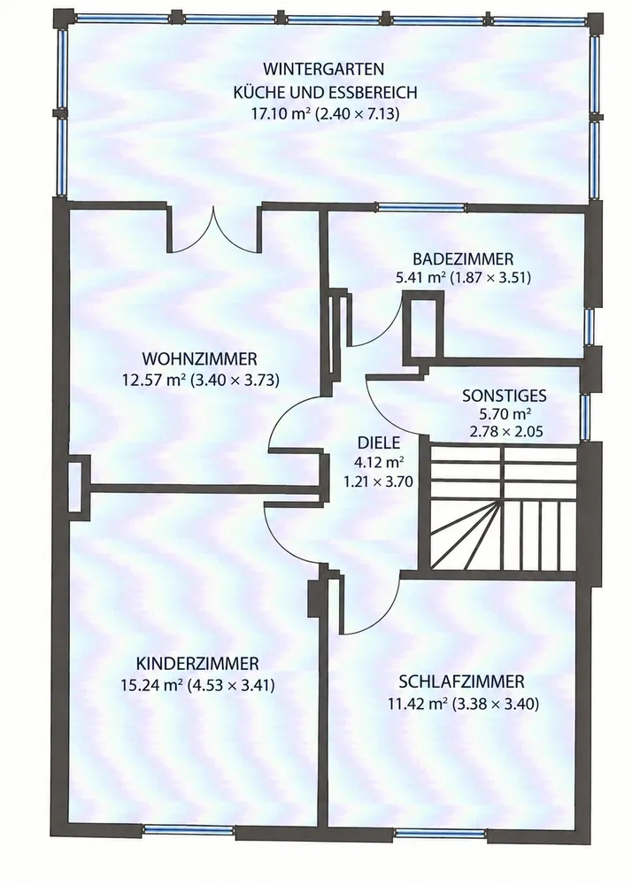 3 room apartment with 66 m² in Cologne – Photo 4