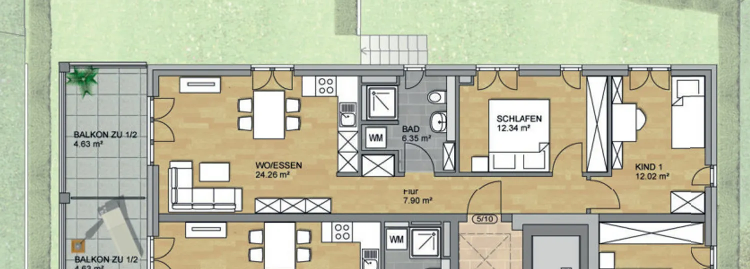 3 room apartment with 68 m² in Regensburg – Photo 8