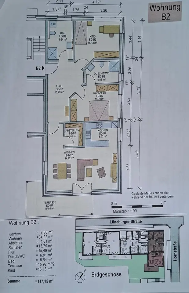 3 Zimmer Wohnung mit 117 m² in Uelzen – Bild 8