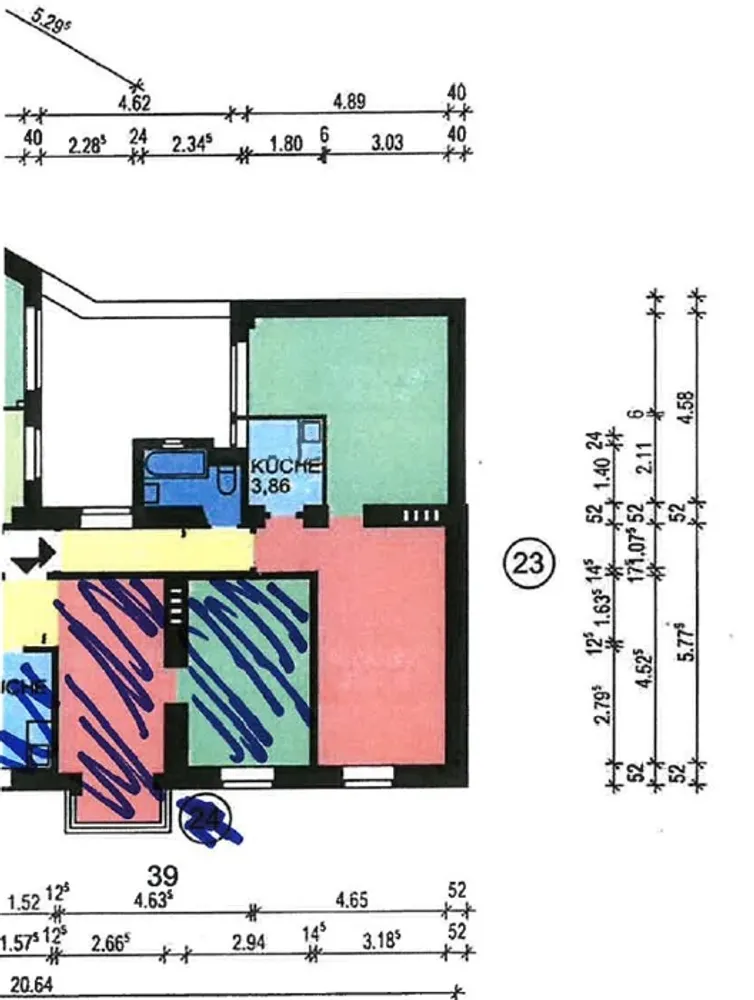 2 room apartment with 52 m² in Düsseldorf – Photo 3
