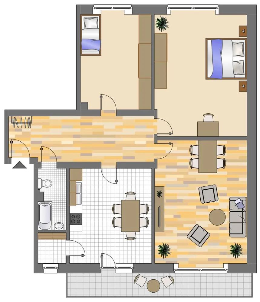 3 Zimmer Wohnung mit 108 m² in Dortmund – Bild 5