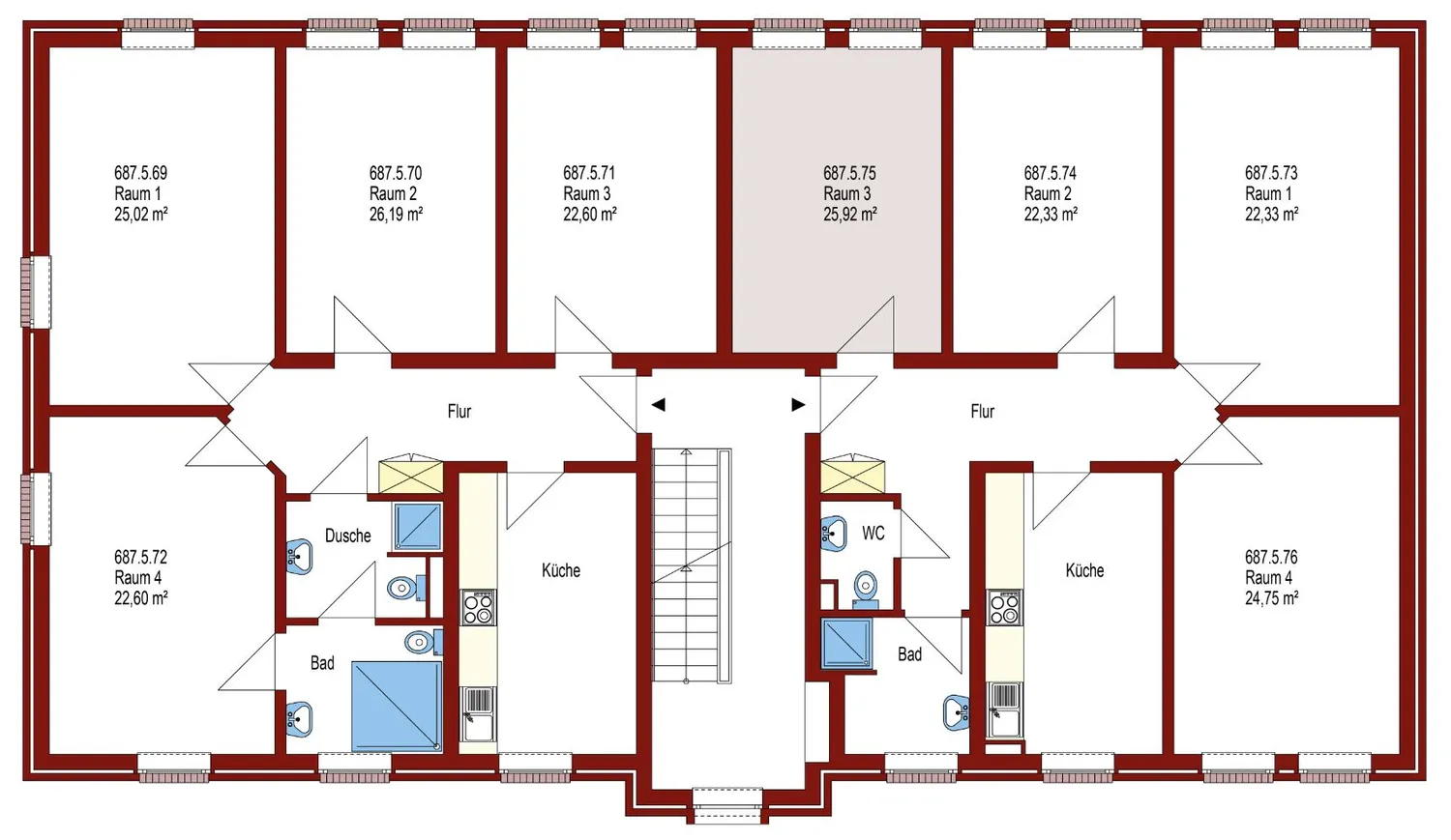1 Zimmer Wohnung mit 24 m² in Oldenburg – Bild 2
