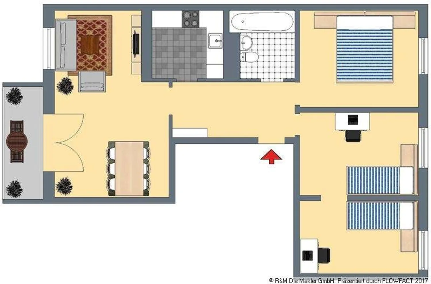 4 Zimmer Wohnung mit 66 m² in Pirna – Bild 4