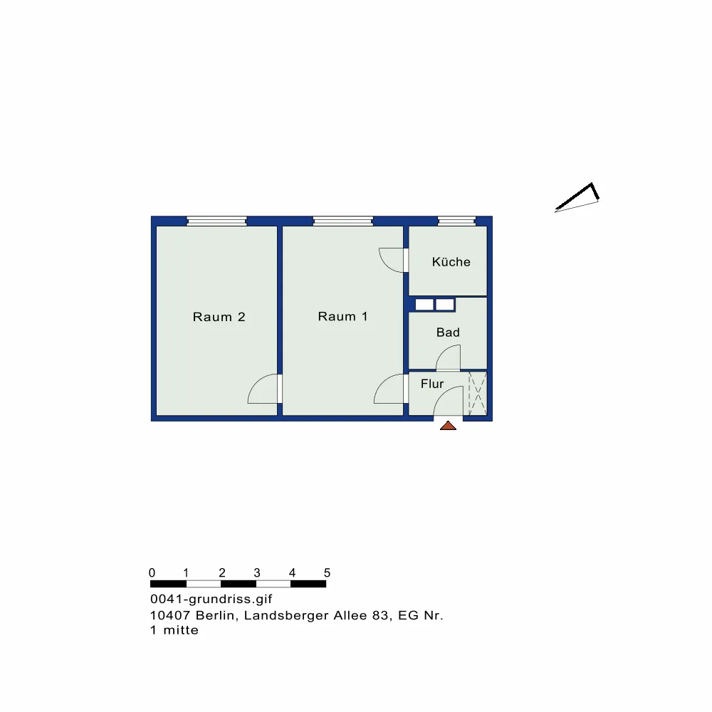2 Zimmer Wohnung mit 47 m² in Berlin – Bild 10