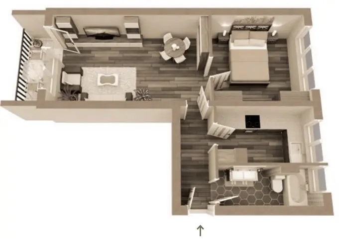 3 Zimmer Wohnung mit 60 m² in Magdeburg – Bild 5