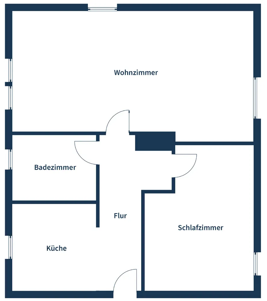 2 Zimmer Wohnung mit 63 m² in Hameln – Bild 4