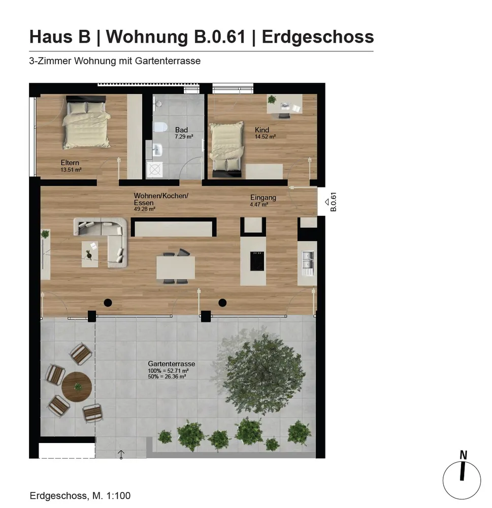 3 Zimmer Wohnung mit 115 m² in Kempten (Allgäu) – Bild 11