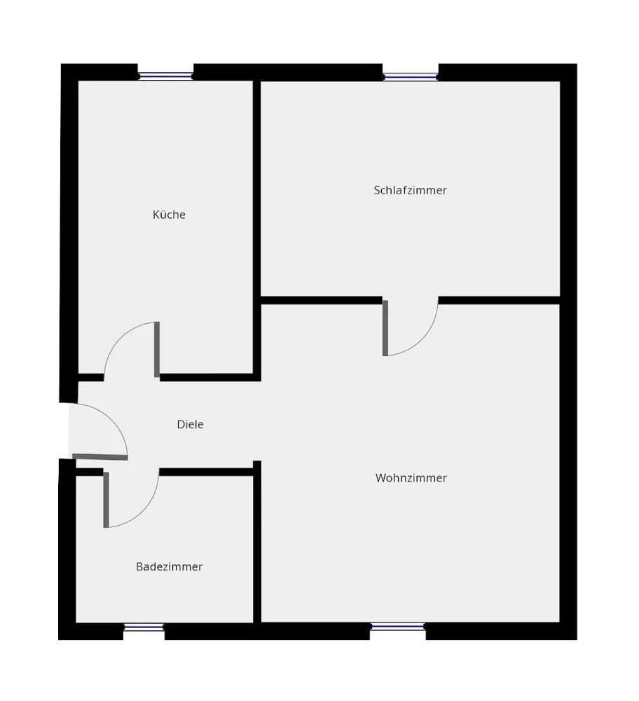2 Zimmer Wohnung mit 50 m² in Delmenhorst – Bild 9