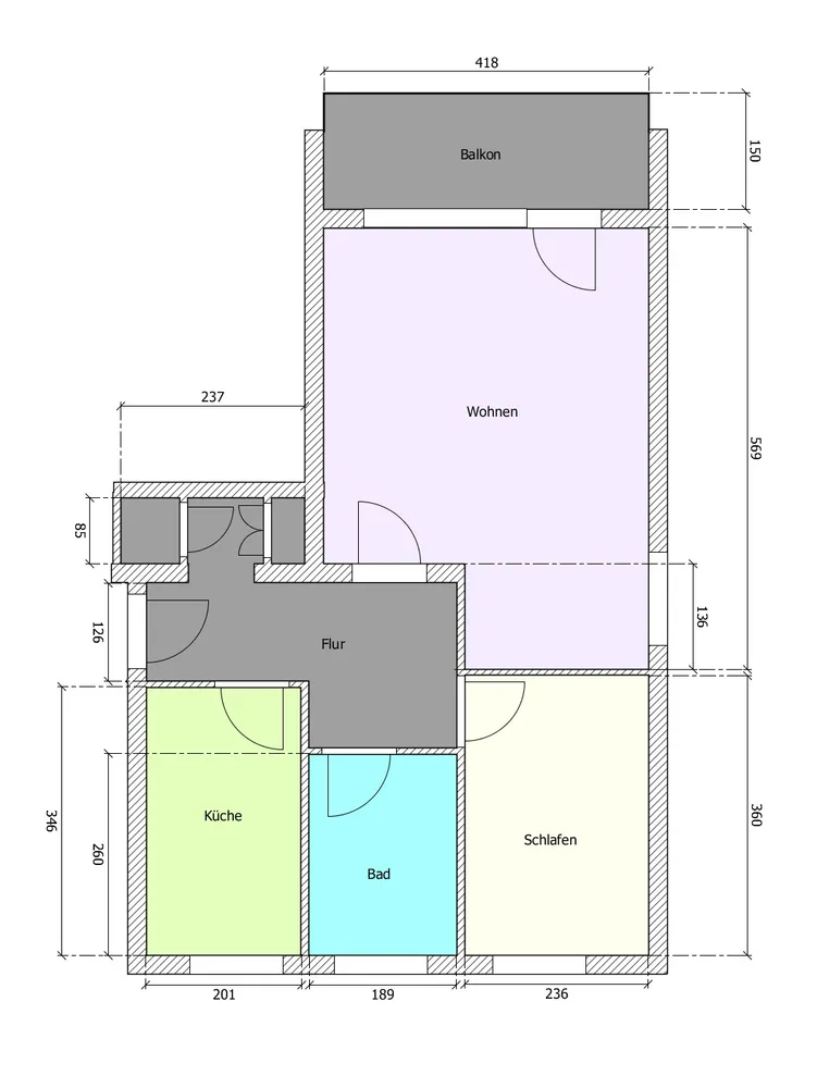 3 Zimmer Wohnung mit 54 m² in Iserlohn – Bild 10