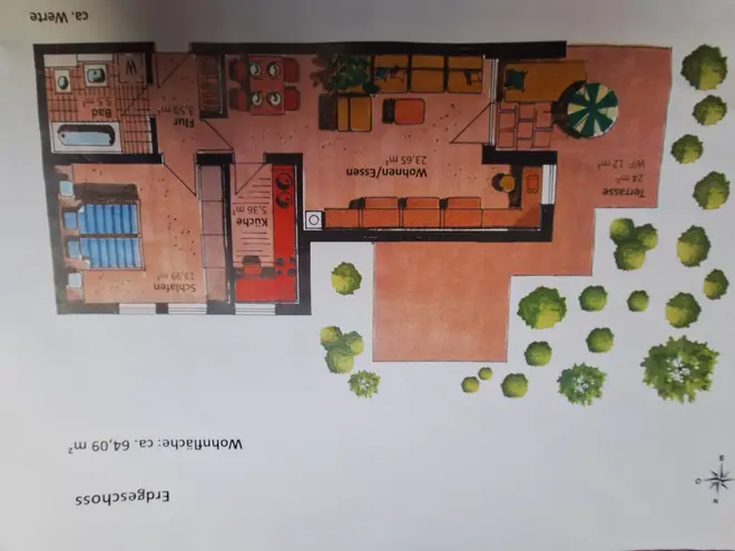 2 Zimmer Wohnung mit 64 m² in München – Bild 5