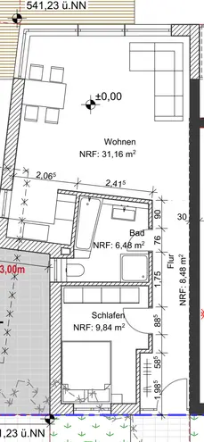 2 Zimmer Wohnung mit 56 m² in München – Bild 2