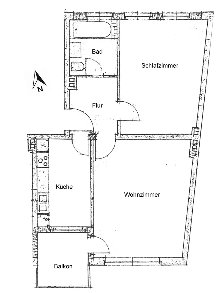 2 Zimmer Wohnung mit 63 m² in Hannover – Bild 4