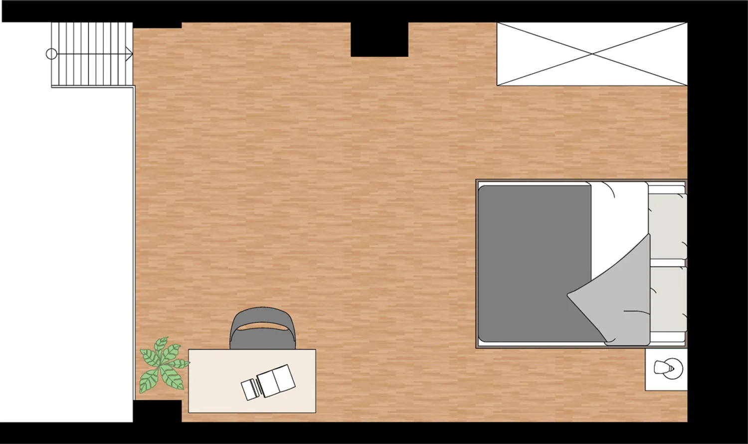 1 Zimmer Wohnung mit 50 m² in Aachen – Bild 3