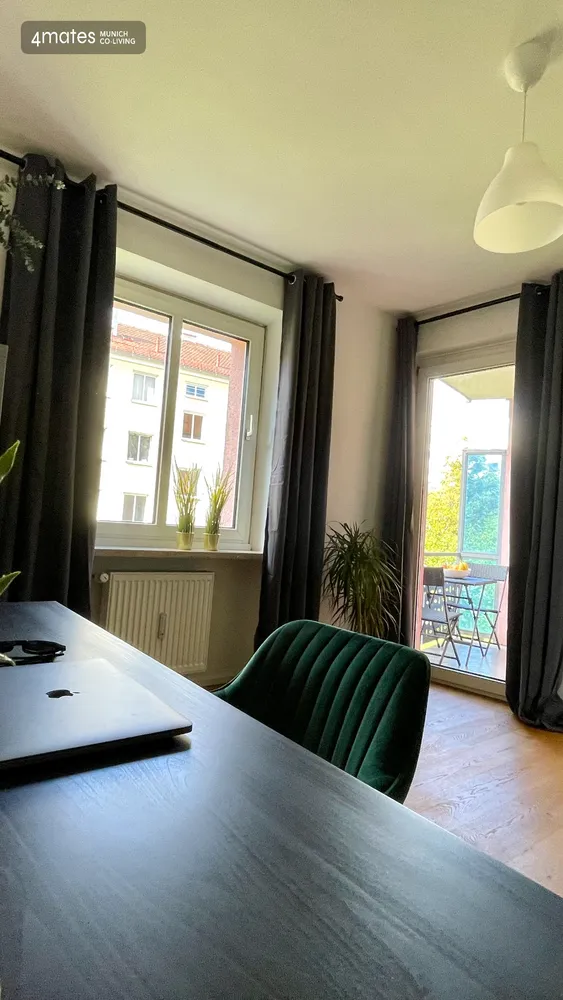 1 room apartment with 18 m² in Munich – Photo 2