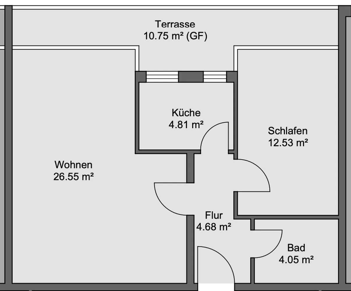 2 Zimmer Wohnung mit 59 m² in Hamburg – Bild 6