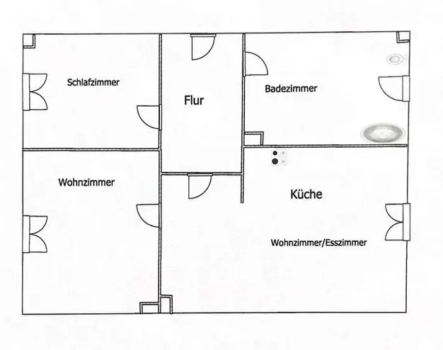 3 Zimmer Wohnung mit 54 m² in Bochum – Bild 5